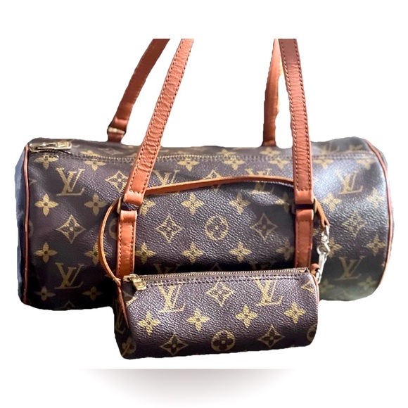 LOUIS VUITTON Papillon 30 Handbag Monogram LV Vintage 872 TH & Mini Papillon!!! - Picture 1 of 15